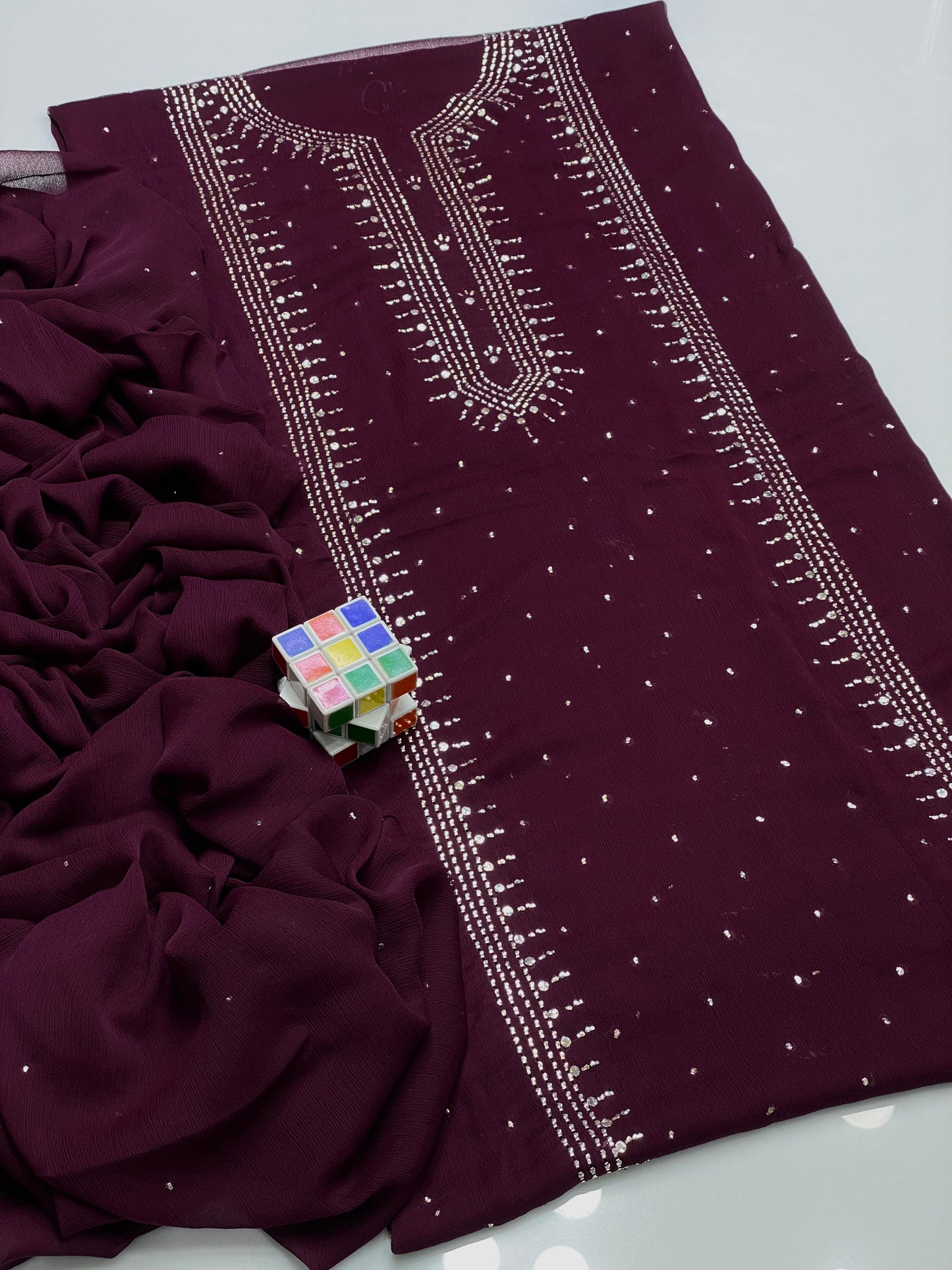 Stuff Bamber Chiffon Mukesh