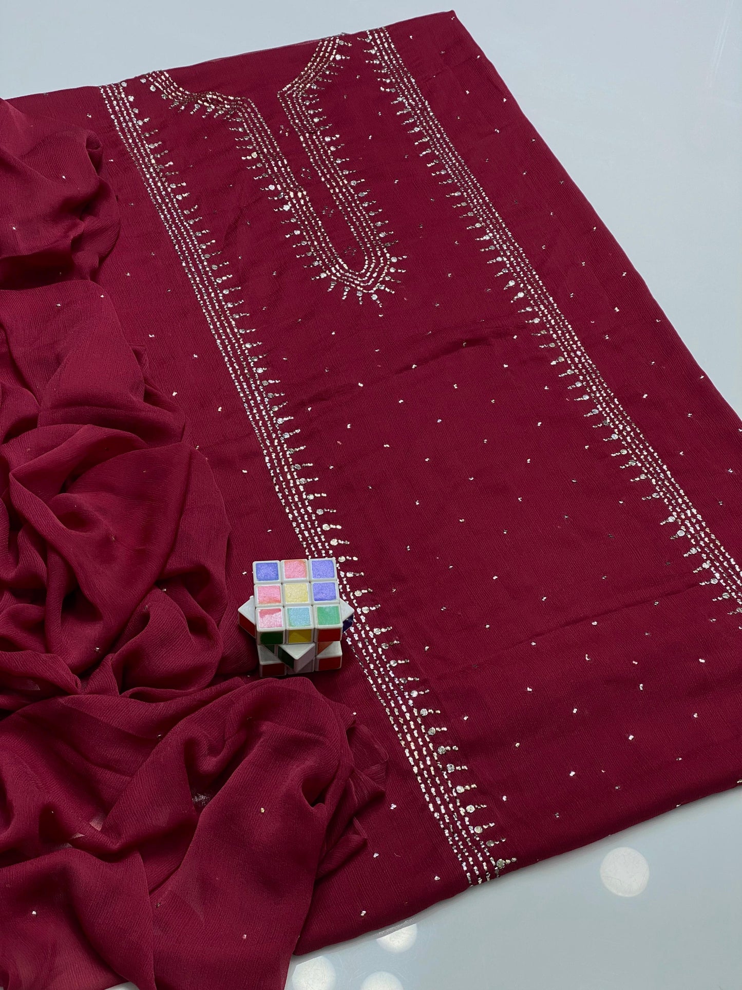 Stuff Bamber Chiffon Mukesh