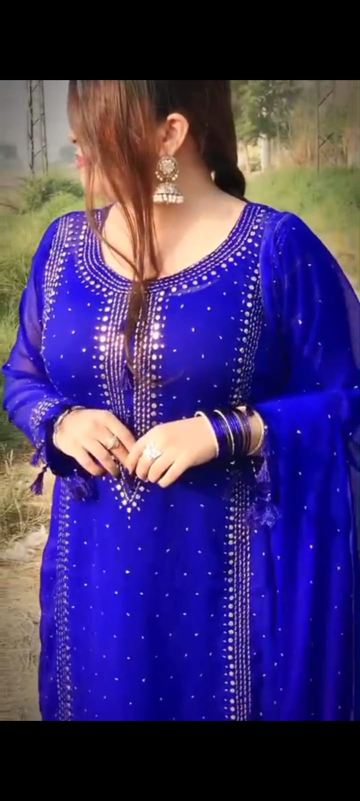 Stuff Bamber Chiffon Mukesh