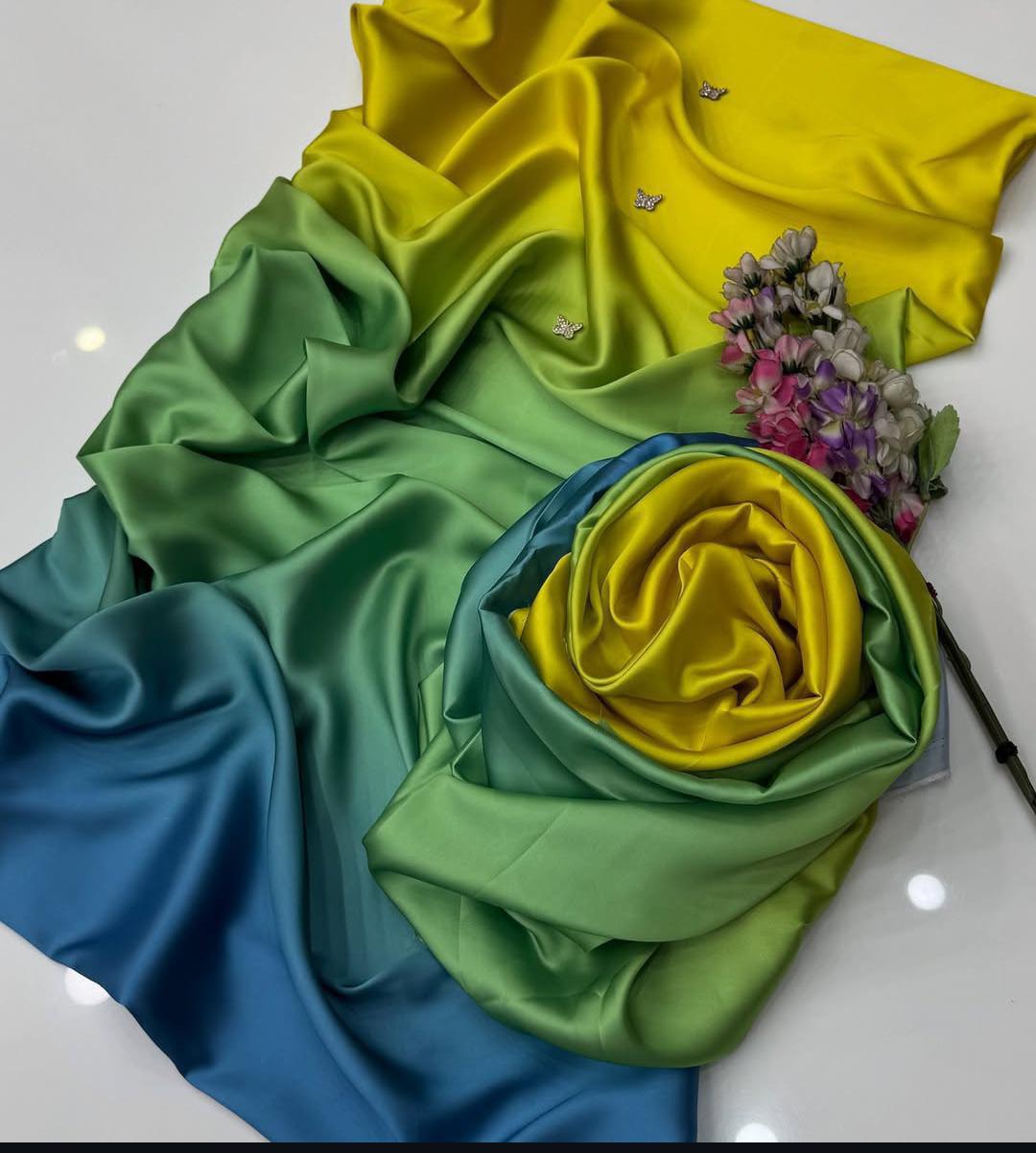 Shamoz Silk Digital Print Tye ‘N’ Dye Print