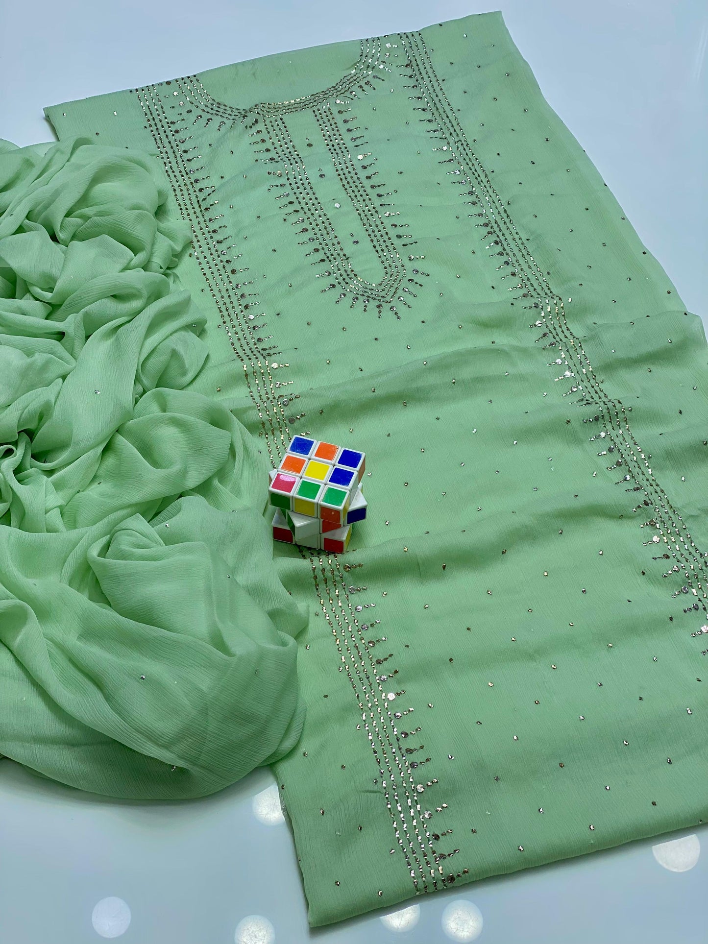 Stuff Bamber Chiffon Mukesh