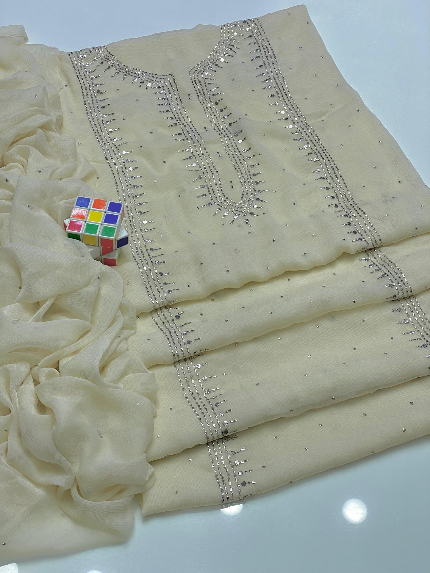 Stuff Bamber Chiffon Mukesh