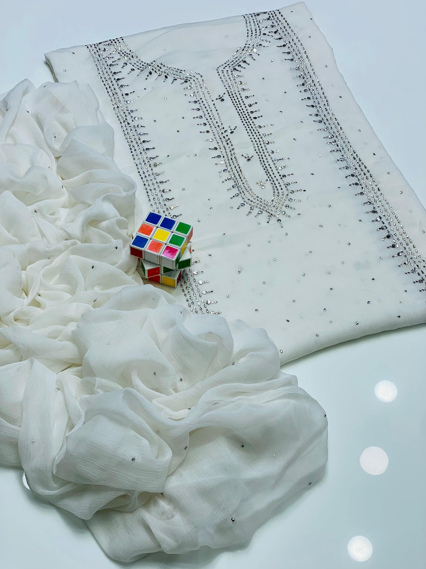 Stuff Bamber Chiffon Mukesh