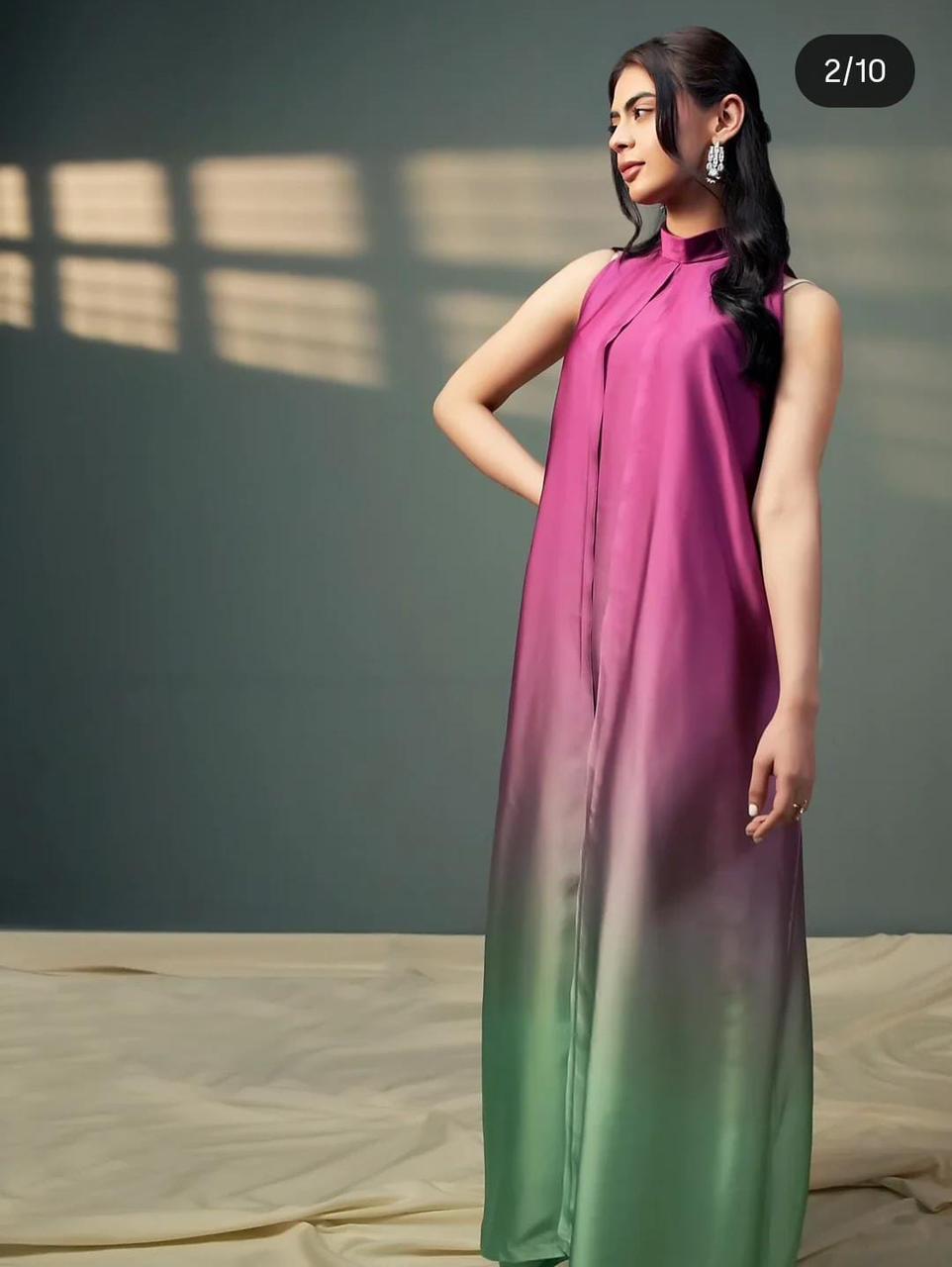 Shamoz Silk Digital Print Tye ‘N’ Dye Print